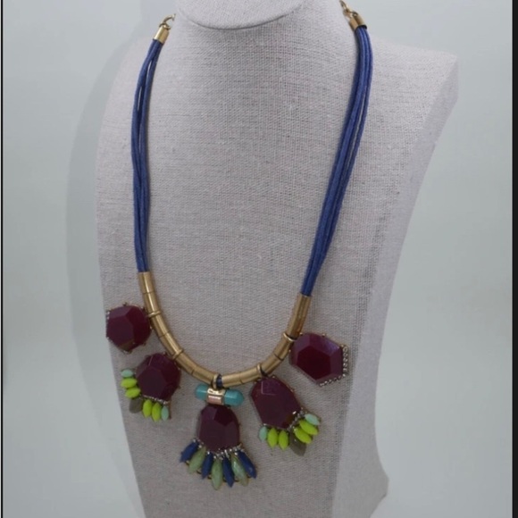 J. Crew Jewelry - J. Crew Multicolor Statement Necklace